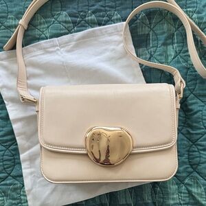 & Other Stories Cream Crossbody Bag